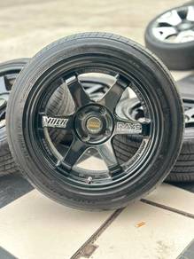 Te37 15 inch sportrim Vios myvi wira satria