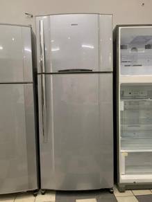 Huge Toshiba Peti Door Sejuk ice Refrigerator Ais