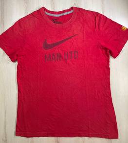 Nike Manchester United Red Tee #DE Used