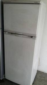 Refrigerator 2 Doors Fridge Freezer Ice Pintu Elba