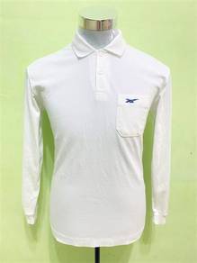 Vintage Asics Polo Long-Sleeve Size M