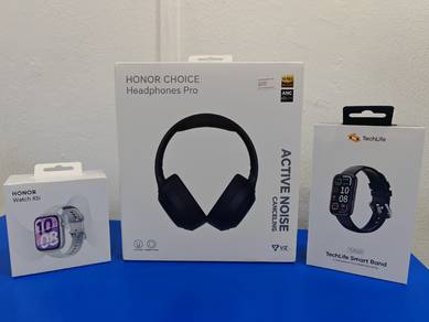 Honor Headphone Honor Watch TechLife Band