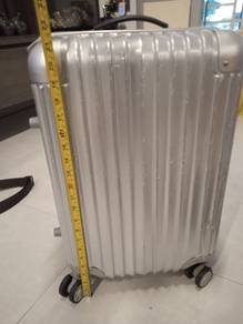 Luggage Trolley Bag Silver