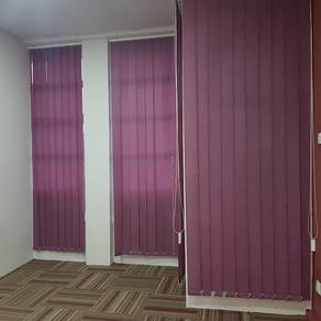 SUPPLY INSTALL VERTICAL BLIND l langsir menegak l