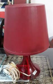 Bedside Table Light - Red
