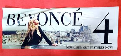 BEYONCE 4 WINDSCREEN STICKERs