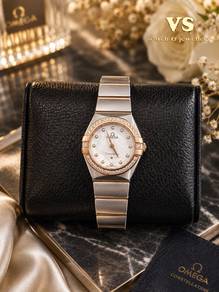 Omega Constellation 25mm Diamonds 💎 (2019 YEAR)