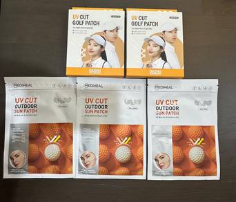 DASHU UV Cut Golf Patch (5 sets in one box) Expiry