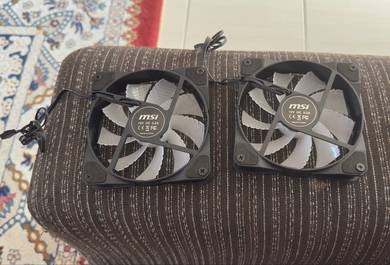 MSI 120mm 4-Pin PC Case Fans (3- Unit Pack/Bundle)