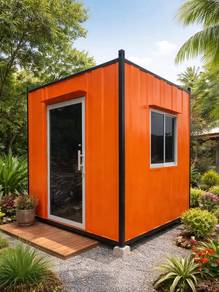 100ft Kabin Murah - Barber/Kiosk!