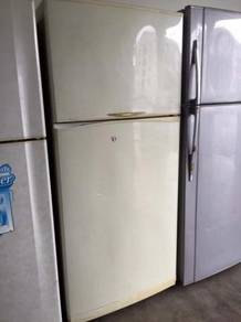 Refrigerator Sejuk Fridge Elba Ice Peti 2 Doors