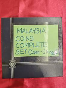 Malaysia Coins Complete Set (1sen - 1 Ringgit) 