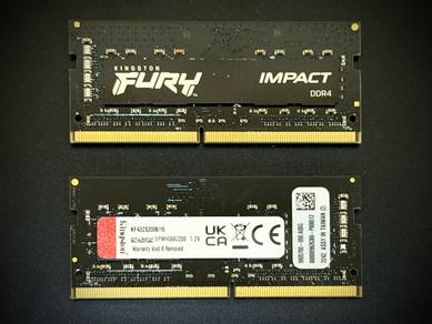 [WTS] Kingston Fury 16GB DDR4 3200MHz SODIMM RAM