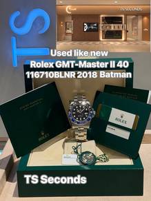 Rolex Gmt-master II Batman 116710BLNR 2018