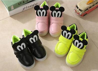 Mickey Shoes with LED Light