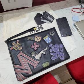 MCM Korean Branded CLUTCH LEATHER BAG