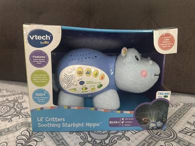 VTech Lil’ Critters Soothing Starlight Hippo 🦛💙