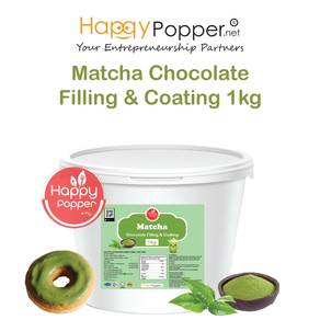Matcha Chocolate Paste Coating Filling 1kg