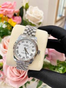 Like New 2017 Rolex Datejust 31 Jubilee White