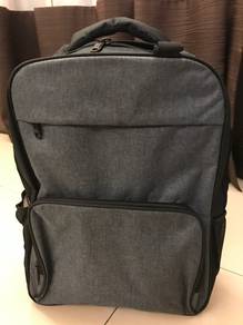 (NEW) Bagman Laptop Backpack (Grey)