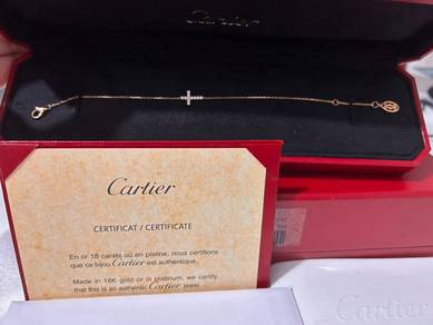 Cartier Symbol Cross Bracelet on Chain