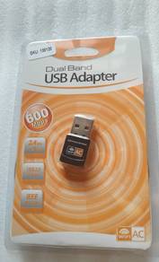 600mbps usb wifi dual band 