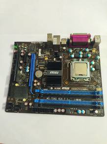 Mobo MSI G41M & processor Intel