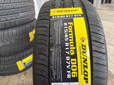 Tayar baru 215 45 17 Dunlop D06 2025 new tyres