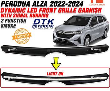 Dynamic led front grille light