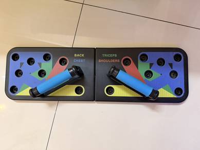 multi-functional color-coded push-up board