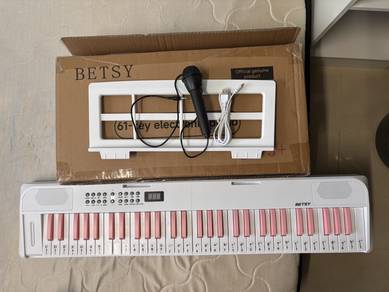 BETSY FOLDABLE ELECTRIC PIANO 61-key