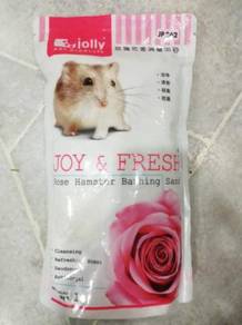 Jolly Hamster Bathing Sand Pasir Mandi 1kg Rose