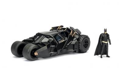 Jada 1-24 THE DARK KNIGHT BATMOBILE & BATMAN