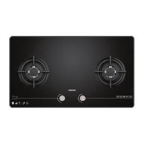 New Italian SABAF 2 Burner Glass HOB