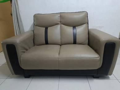 sofa leather 2 seater 
