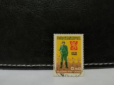 1968 Finland Stamps Soldier