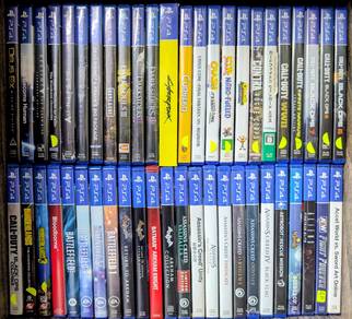 List 1 Aug, USED PS4 Games, Terima Trade-In