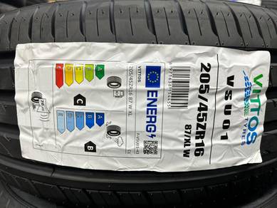 205/45/16 Vittos VSU01 Tyre 2026 Tayar