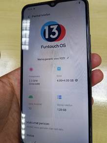 (Harga tetap)!!•Vivo y02t 128gb 8gb ram•con