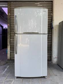 2 Door Toshiba Fridge Peti ais 600L