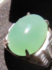 Ice Green Natural 100% Burma Jadeite Jade Type A