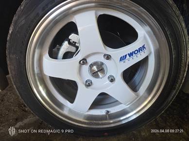 Sport rim dan Tayar Baru