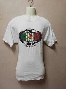 Vintage T-Shirt FOOTBALL MEXICO FRANCE '98 Size L