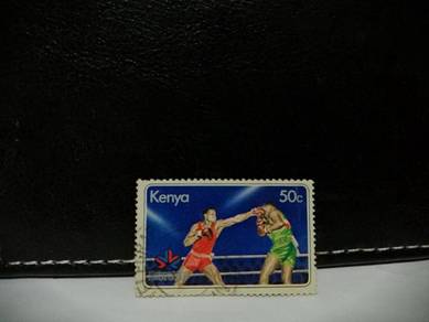 1978 Kenya Stamp Boxing Common Wealth Games