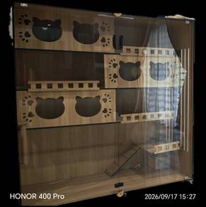 Big Cat Cage /Big Cat houes (Rumah Kuching)