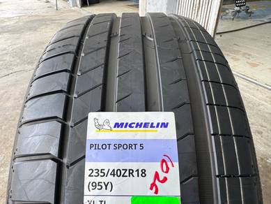 Tayar baru 235 40 18 Michelin pilot sport 5 new 26