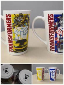 Darlie Transformers mug x 2 white