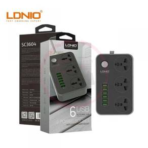 SC270 6 USB Output Extention Socket Charger Plug C