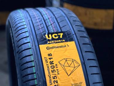 Tayar Baru 225 50 18 Continental UltraContact UC7