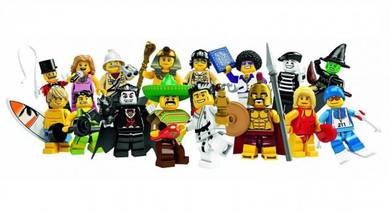 LEGO 8684 Minifigures Series 2 Lot Of 16